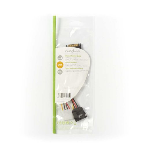 Nedis CCGP73555VA015 belső tápkábel 0,15 M
