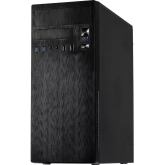 Inter-Tech IT-2812 Business Midi Tower Fekete