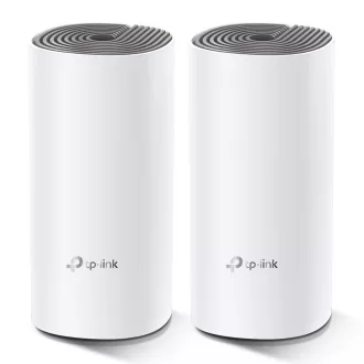   TP-Link Deco E4 (2-pack) Kétsávos (2,4 GHz / 5 GHz) Wi-Fi 5 (802.11ac) Fehér, Szürke Belső