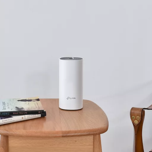 TP-Link Deco E4 (2-pack) Kétsávos (2,4 GHz / 5 GHz) Wi-Fi 5 (802.11ac) Fehér, Szürke Belső