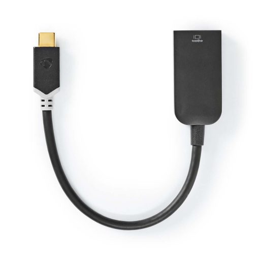 Nedis CCBW64652AT02 video átalakító kábel 0,2 M USB C-típus HDMI Antracit