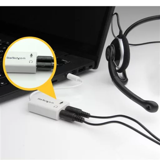 StarTech.com MUYHSMFFADW audio elosztó Fehér