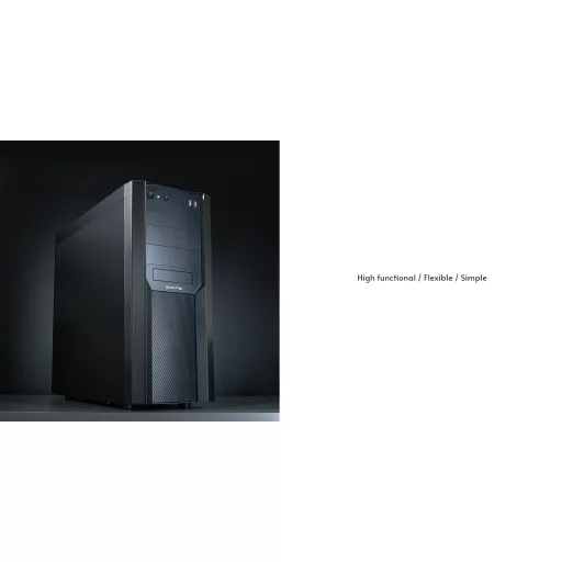 Chieftec CW-01B-OP Tower Fekete