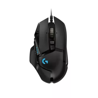   Logitech G 910-005471 egér Játék Jobbkezes USB A típus Optikai 25600 DPI