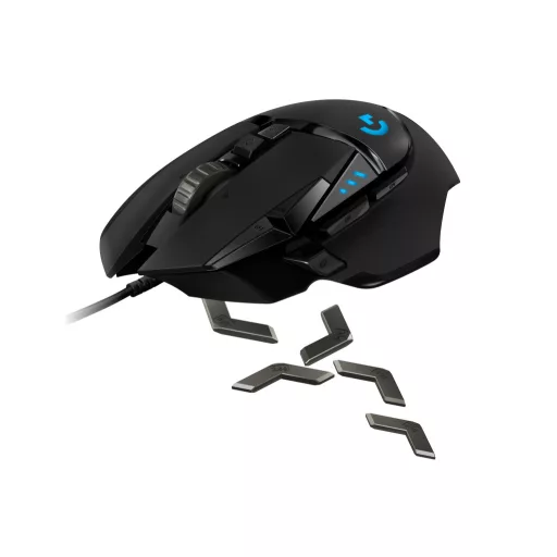 Logitech G 910-005471 egér Játék Jobbkezes USB A típus Optikai 25600 DPI
