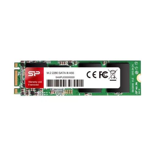 Silicon Power M.2 2280 A55 256 GB Half-slim Serial ATA III SLC