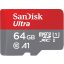 SanDisk Ultra 64 GB MicroSDXC UHS-I Class 10