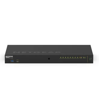  NETGEAR M4250-10G2XF-PoE++ Vezérelt L2/L3 Gigabit Ethernet (10/100/1000) Ethernet-áramellátás (PoE) támogatása 1U Fekete