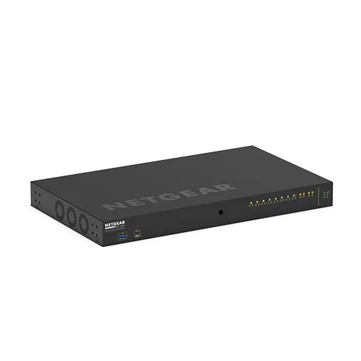 NETGEAR M4250-10G2XF-PoE++ Vezérelt L2/L3 Gigabit Ethernet (10/100/1000) Ethernet-áramellátás (PoE) támogatása 1U Fekete