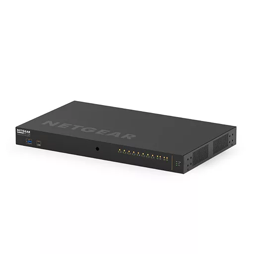 NETGEAR M4250-10G2XF-PoE++ Vezérelt L2/L3 Gigabit Ethernet (10/100/1000) Ethernet-áramellátás (PoE) támogatása 1U Fekete