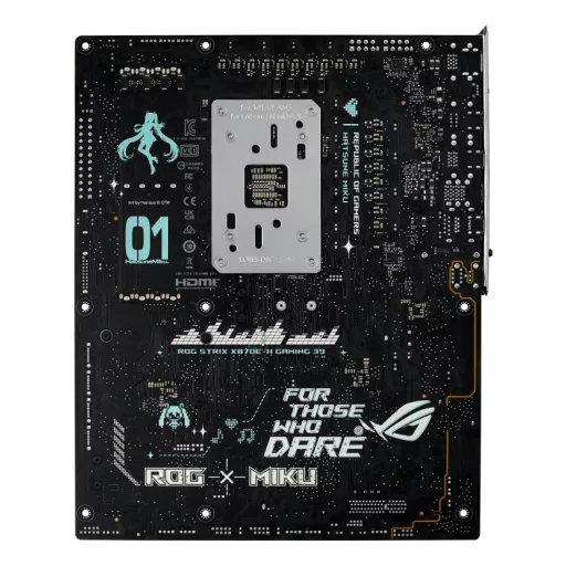 ASUS ROG STRIX X870E-H GAMING WIFI7 HATSUNE MIKU EDITION AMD X870E Socket AM5 ATX