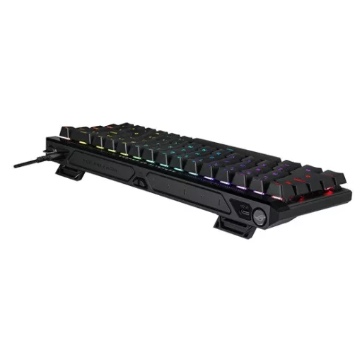 ASUS M605 ROG FALCHION ACE HFX/HFX/US/PBT billentyűzet Játék USB QWERTY Nemzetközi amerikai Fekete