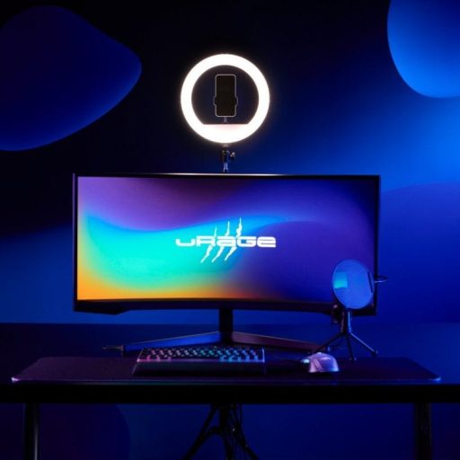 uRage Stream 410 HD Fekete Asztali mikrofon