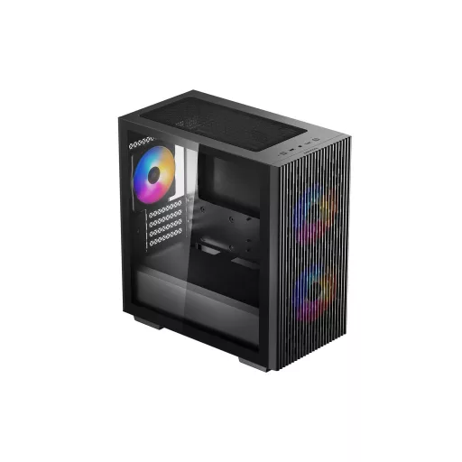 DeepCool MATREXX 40 3FS Micro Tower Fekete