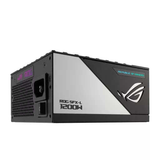 ASUS ROG -LOKI-1200T-SFX-L-GAMING 1200 W 20+4 pin ATX Fekete, Ezüst