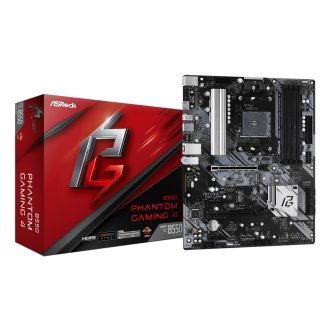 Asrock B550 Phantom Gaming 4 AMD B550 AM4 foglalat ATX