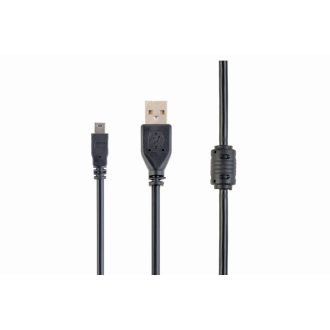   Gembird 1.8m USB 2.0 A/mini-USB USB kábel 1,8 M USB A Mini-USB B Fekete