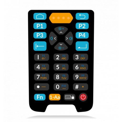 Newland N7 Cachalot Pro II kézi számítógép 10,2 cm (4") 480 x 800 pixelek Érintőképernyő 360 g Fekete