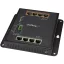 StarTech.com IES81GPOEW hálózati kapcsoló Vezérelt L2 Gigabit Ethernet (10/100/1000) Ethernet-áramellátás (PoE) támogatása Fekete