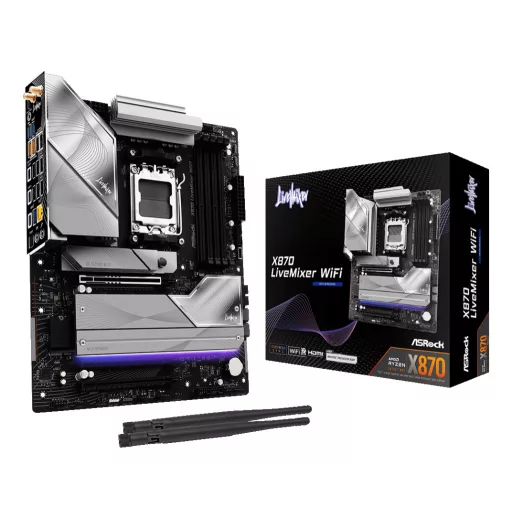 Asrock X870 LiveMixer WiFi AMD X870 Socket AM5 ATX
