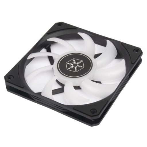 Silverstone Air Slimmer 120 Számítógép ház, Processzor Hűtő 12 cm Fekete, Átlátszó 1 db