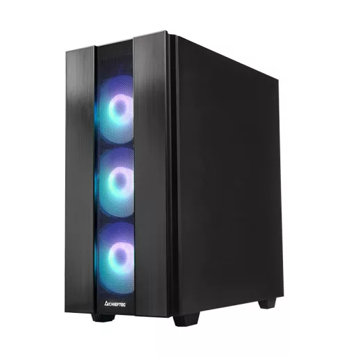 Chieftec HUNTER 2 Midi Tower Fekete