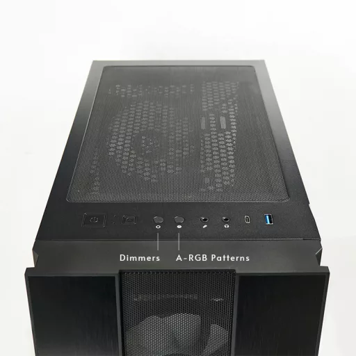 Chieftec HUNTER 2 Midi Tower Fekete