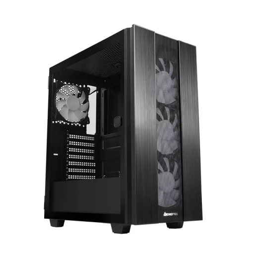 Chieftec HUNTER 2 Midi Tower Fekete