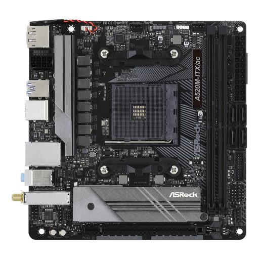 Asrock A520M-ITX/ac AM4 foglalat Micro ATX