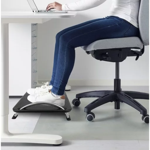 Techly ICA-FR 13 foot rest Fekete