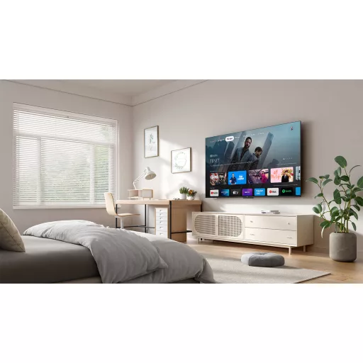 TCL 50P69K televízió 127 cm (50") 4K Ultra HD Smart TV Wi-Fi Fekete