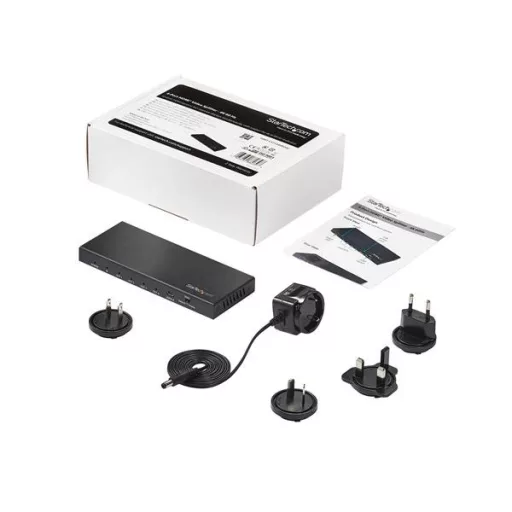StarTech.com ST124HD202 videó elosztó HDMI 4x HDMI