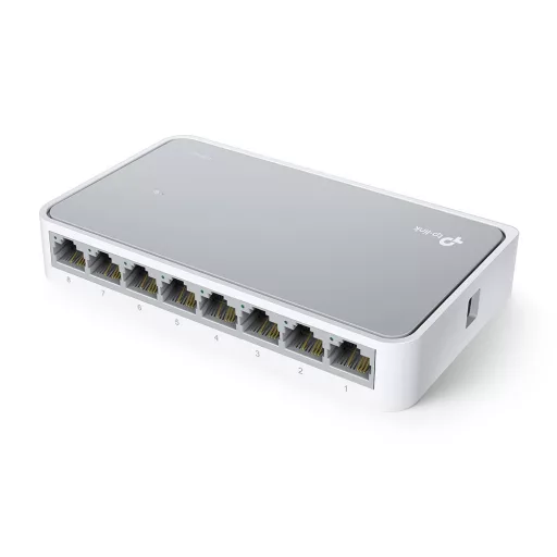 TP-Link TL-SF1008D Beállítást nem igénylő (unmanaged) Fast Ethernet (10/100) Fehér