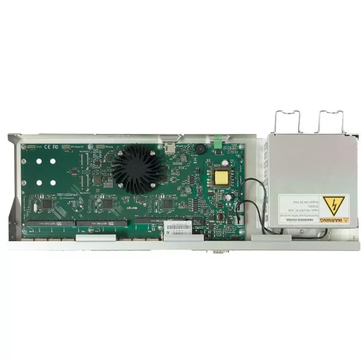 Mikrotik RB1100AHx4 vezetékes router Gigabit Ethernet Rozsdamentes acél