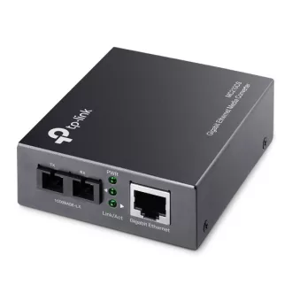   TP-Link MC210CS hálózati média konverter 1000 Mbit/s 1310 nm Single-mode Fekete