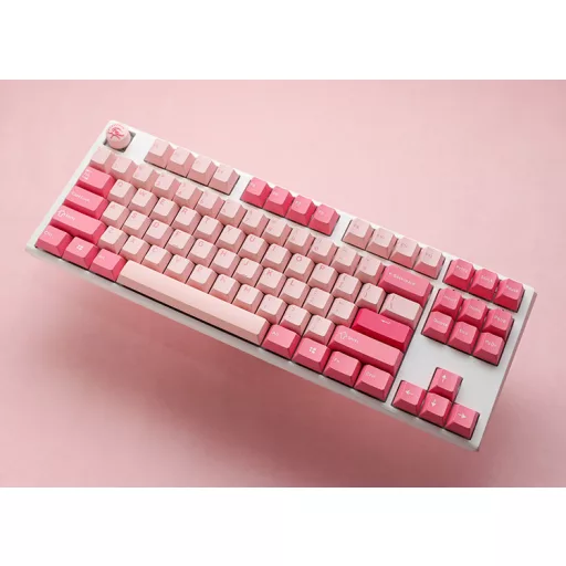 Ducky One 3 TKL billentyűzet Játék USB QWERTY Angol Rózsaszín