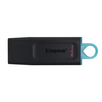   Kingston Technology DataTraveler Exodia USB flash meghajtó 64 GB USB A típus 3.2 Gen 1 (3.1 Gen 1) Fekete, Türkizkék