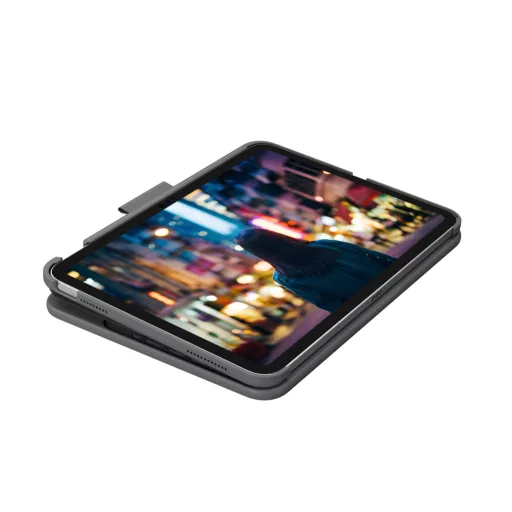 Logitech 920-011424 billentyűzet mobil eszközhöz QWERTZ Svájc Bluetooth Szürke