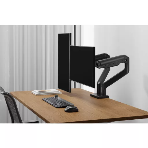 Digitus DA-90474 asztali TV konzol 114,3 cm (45") Fekete