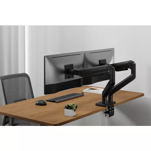 Digitus DA-90474 asztali TV konzol 114,3 cm (45") Fekete