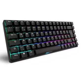   Sharkoon SGK50 S3 billentyűzet Játék USB QWERTZ Német Fekete