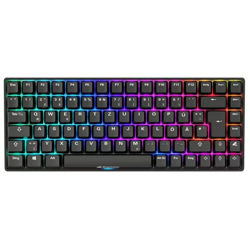 Sharkoon SGK50 S3 billentyűzet Játék USB QWERTZ Német Fekete