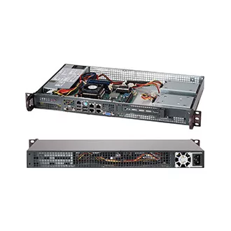 Supermicro CSE-505-203B félkész szerver Rack (1U)