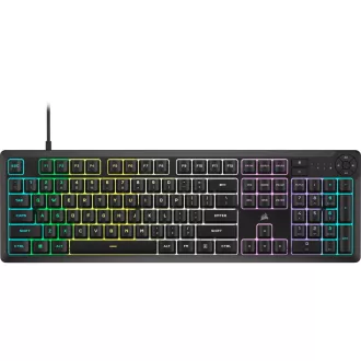   Corsair K55 CORE RGB billentyűzet Játék USB QWERTY Amerikai angol Fekete