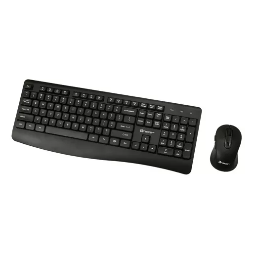 Tracer BARTIX II RF NANO billentyűzet Egér mellékelve Otthoni/irodai Vezeték nélküli RF QWERTY Angol Fekete