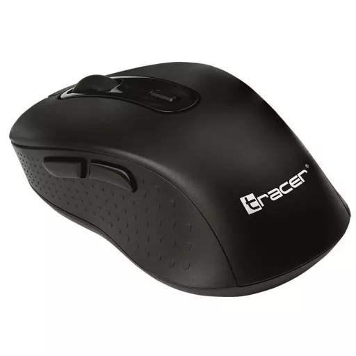 Tracer BARTIX II RF NANO billentyűzet Egér mellékelve Otthoni/irodai Vezeték nélküli RF QWERTY Angol Fekete