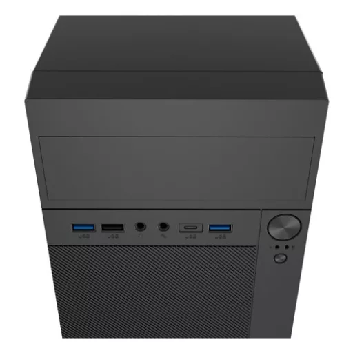 NATEC Helix USB C Mini Tower Fekete