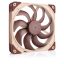 Noctua NF-A14X25 G2 LS-PWM számítógépes hűtőrendszer Számítógép ház Hűtő 14 cm Bézs, Barna 1 db