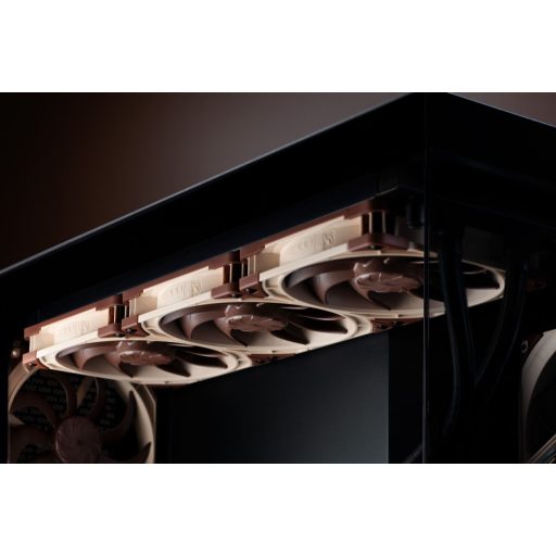 Noctua NF-A14X25 G2 LS-PWM számítógépes hűtőrendszer Számítógép ház Hűtő 14 cm Bézs, Barna 1 db