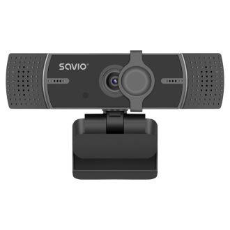 Savio CAK-05 webkamera 3,7 MP 2560 x 1440 pixelek USB Fekete